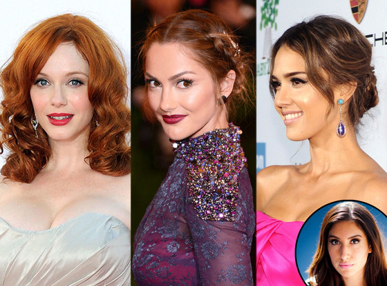 Christina Hendricks, Jessica Alba, Minka Kelly, Jen Atkin Christina Hendricks, Jessica Alba, Minka Kelly, Jen Atkin